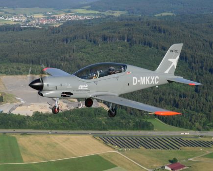 B-100C makes maiden flight