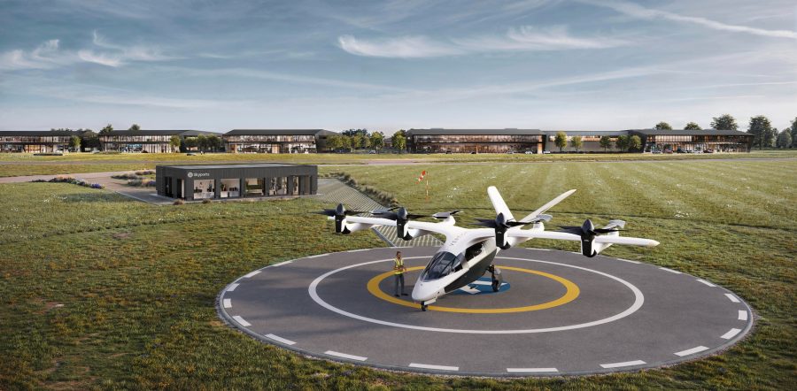 Planning approved for Bicester aerodrome to host UK’s first vertiport