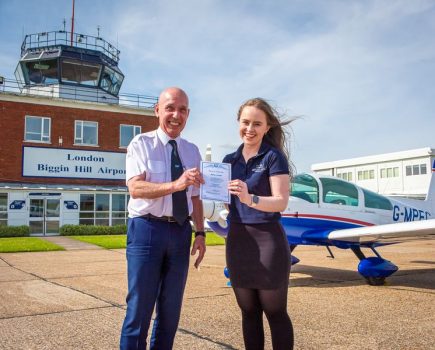 Biggin Hill ATC assistants complete AOPA Companion’s Course