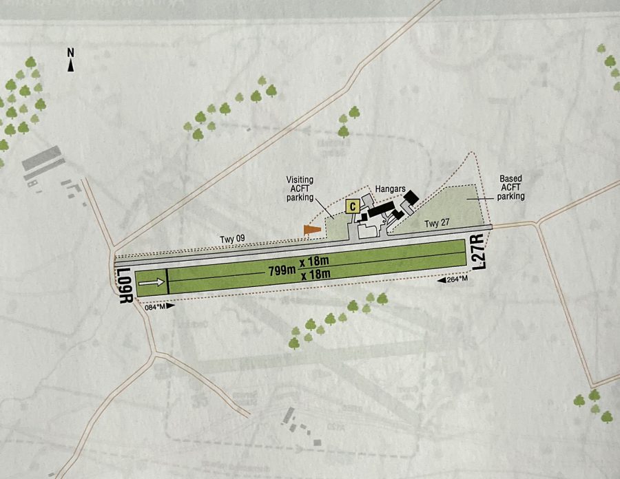 Temporary closure at Andrewsfield
