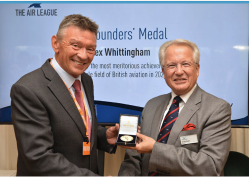 Air League honours Alex Whittingham