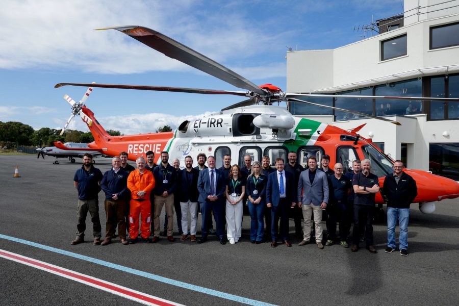 Irish Coast Guard welcomes first AW189