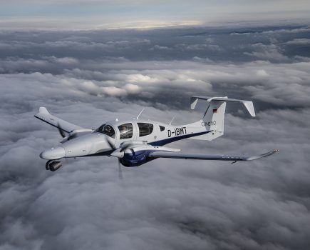 Diamond Aircraft delivers upgraded DA62 MPP to QinetiQ