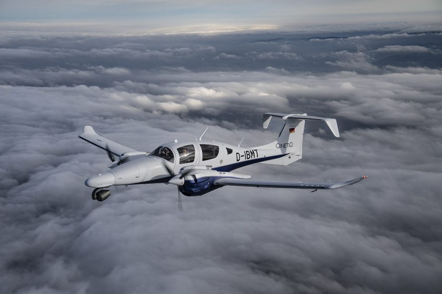 Diamond Aircraft delivers upgraded DA62 MPP to QinetiQ