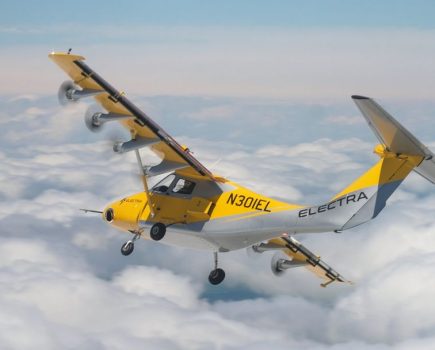 Electra aircraft performs first piloted eSTOL test flights