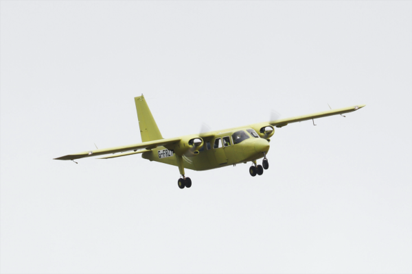 New ‘British’ Islander makes first flight 