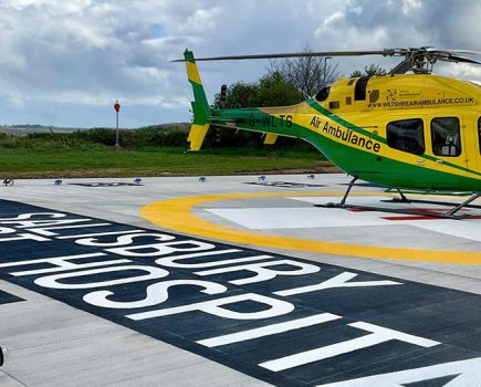 New helipad operational at Salisbury District Hospital