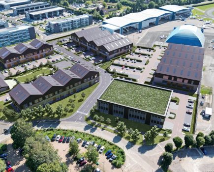 AerOx science and R&D park under construction at Oxford Airport