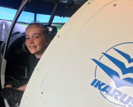 Army Flying Museum offers children flight simulator time
