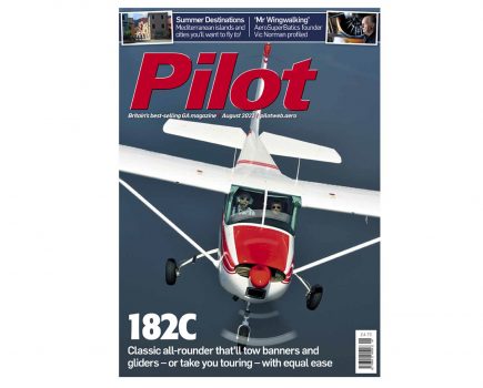 Pilot magazine August issue – on sale 21st July